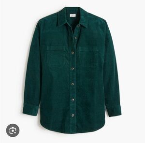 J. Crew factory corduroy work shirt with pockets